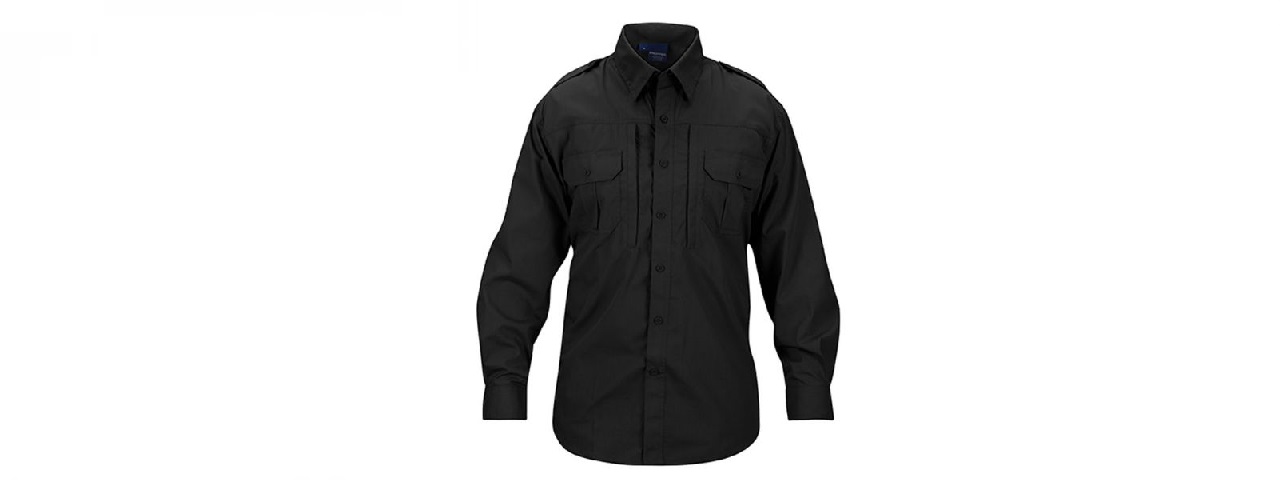PROPPER POLY/COTTON RIPSTOP MIL-SPEC FOUR POCKET BDU COAT - X-LARGE (BLACK) PROPPER POLY/COTTON RIPSTOP MIL-SPEC FOUR POCKET BDU COAT - X-LARGE (BLACK)