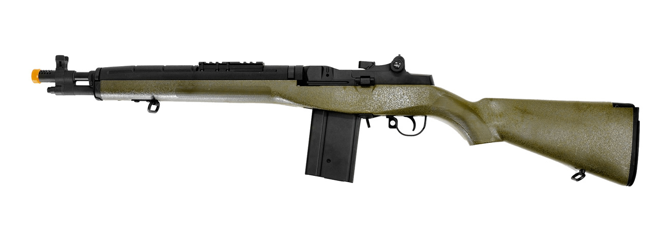 Cyma CM032A(GREEN) M14 SOCOM AEG Metal Gear, ABS Body in OD Green 