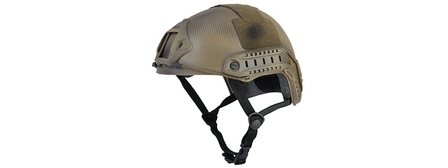 Lancer Tacitical CA-739N Ballistic Helmet in Custom Dark Earth (Basic Version)