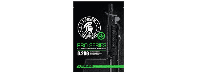 Lancer Tactical 600 Round 0.28g Seamless Bio Airsoft BBs