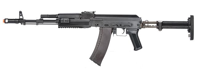 LCT Airsoft STK-74 Tactical AK AEG Rifle (Black)