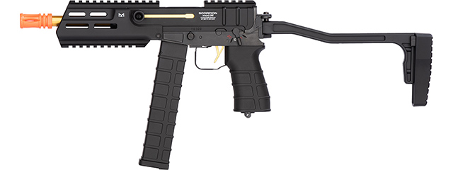 Tokyo Marui Scorpion Mod M Airsoft Submachine Gun AEG (BLACK)
