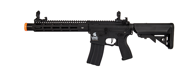 Lancer Tactical Hybrid Gen 2 Hellion M4 SPC 10" ETU AEG Rifle (Black)