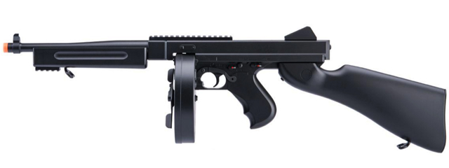 M811 DOUBLE EAGLE M1A1 AEG AIRSOFT TOMMY GUN RIFLE (BLACK)