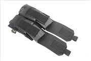 FLYYE INDUSTIRES MOLLE DOUBLE M4 MAGAZINE POUCH (BLACK) FLYYE INDUSTIRES MOLLE DOUBLE M4 MAGAZINE POUCH (BLACK)