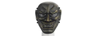 UK ARMS AIRSOFT AC-315AB WISDOM FULL FACE MASK - ANCIENT BRONZE