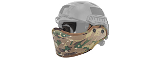 Lancer Tactical CA-801C HELMET Armour Face in Camo