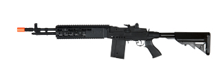 LANCER TACTICAL AIRSOFT M14 EBR AEG FULL METAL W/ CRANE STOCK (BLACK) LANCER TACTICAL AIRSOFT M14 EBR AEG FULL METAL W/ CRANE STOCK (BLACK)