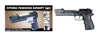 HFC AIRSOFT M9 SPRING PISTOL ELITE SPECIAL FORCES REPLICA - BLACK