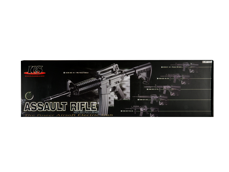 ICS FULL METAL M4A1 TUBULAR 11.5" HANDGUARD RAS L AIRSOFT AEG RIFLE