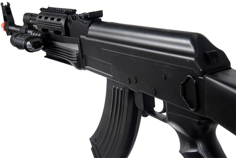 UKARMS P48 Tactical AK-47 Spring Rifle with Laser and Flashlight