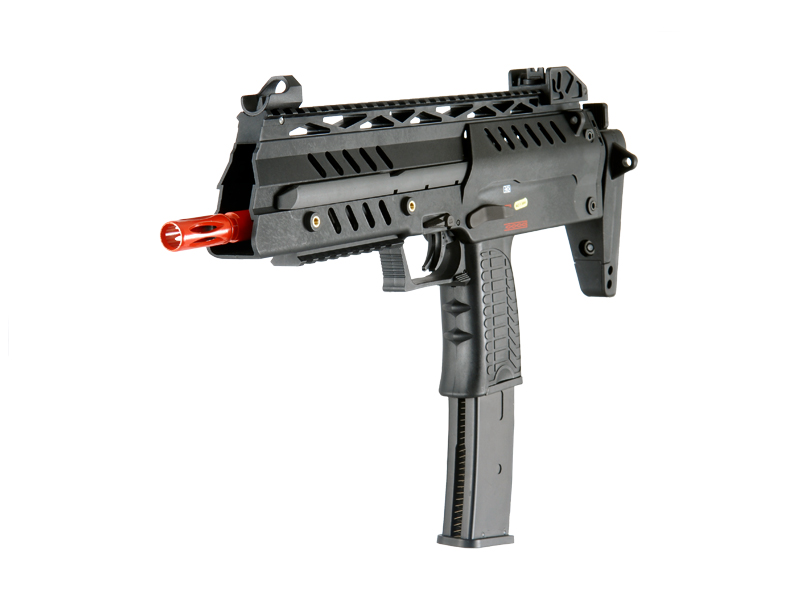 WE SMG8BK Gas Powered Gun, Black [SMG8BK] Airsoft Wholesaler
