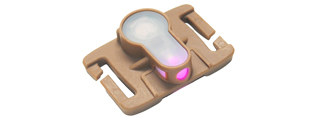 AC-328TP MOLLE SYSTEM (PINK LED) STROBE LIGHT (DARK EARTH) AC-328TP MOLLE SYSTEM (PINK LED) STROBE LIGHT (DARK EARTH)