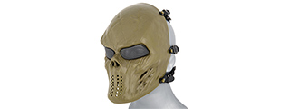 CA-1231G AIRSOFT VILLAIN SKULL MESH FACE MASK - OLIVE DRAB CA-1231G AIRSOFT VILLAIN SKULL MESH FACE MASK - OLIVE DRAB