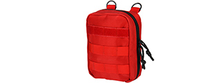 CA-2194R EMT FIRST AID POUCH LASER CUT MOLLE WEBBING (RED) CA-2194R EMT FIRST AID POUCH LASER CUT MOLLE WEBBING (RED)