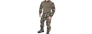 CA-2760WC-XXXL COMBAT TACTICAL UNIFORM SET (WOODLAND), 3XL CA-2760WC-XXXL COMBAT TACTICAL UNIFORM SET (WOODLAND), 3XL
