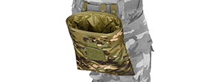 Lancer Tactical Nylon Foldable Dump Pouch (CAMO TROPIC)