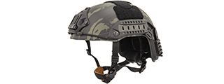 CA-805U MARITIME HELMET (CAMO BLACK), M/L