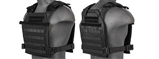 CA-883BN Nylon Lightweight Tactical Vest (Black)