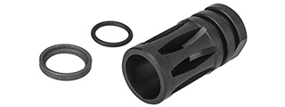 JG1016T-FLASH AK74 EBB AIRSOFT CCW FLASH HIDER (BLACK) JG1016T-FLASH AK74 EBB AIRSOFT CCW FLASH HIDER (BLACK)