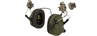 M31H-FG TACTICAL EARMUFFS FOR FAST MT HELMETS (FOLIAGE GREEN) M31H-FG TACTICAL EARMUFFS FOR FAST MT HELMETS (FOLIAGE GREEN)