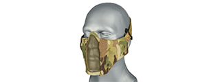 T2507M NYLON PDW MESH MERCENARY HALF MASK (CAMO) T2507M NYLON PDW MESH MERCENARY HALF MASK (CAMO)