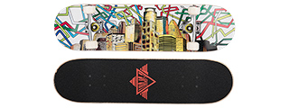 3108-T024 METROPOLITAN CITY COMPLETE SKATEBOARD (8.0" X 31")