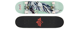 3108-T031B GALLANT EAGLE TURQUOISE COMPLETE SKATEBOARD (8.0" X 31")