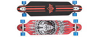 L-SPORT DEMON RED COMPLETE LONGBOARD (DEMON RED DESIGN) L-SPORT DEMON RED COMPLETE LONGBOARD (DEMON RED DESIGN)