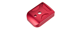 5KU-GB260-R ALUMINUM HI-CAPA MAG BASE COVER - TYPE 1 (RED) 5KU-GB260-R ALUMINUM HI-CAPA MAG BASE COVER - TYPE 1 (RED)