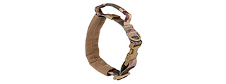 G-FORCE REINFORCED NYLON DOG COLLAR W/ EVA HANDLE - CAMO