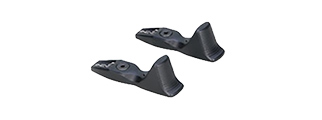 KM-ACC-005 ARES 2X METAL TYPE C KEYMOD SYSTEM HANDSTOPS (BLACK)
