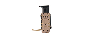 CA-1218TB HIGH SPEED AIRSOFT PISTOL MAGAZINE BELT CLIP POUCH (TAN) CA-1218TB HIGH SPEED AIRSOFT PISTOL MAGAZINE BELT CLIP POUCH (TAN)