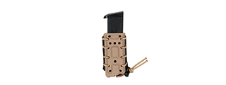 CA-1219TB HIGH SPEED AIRSOFT SLIM PISTOL MAGAZINE BELT CLIP POUCH FOR M1911-TYPE (TAN) CA-1219TB HIGH SPEED AIRSOFT SLIM PISTOL MAGAZINE BELT CLIP POUCH FOR M1911-TYPE (TAN)