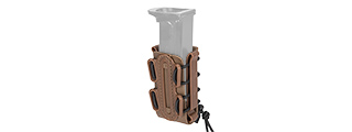 CA-1257T SOFT SHELL PISTOL SINGLE STACK MAGAZINE POUCH (COYOTE BROWN) CA-1257T SOFT SHELL PISTOL SINGLE STACK MAGAZINE POUCH (COYOTE BROWN)