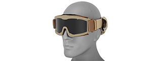 CA-223T MULTI-LENS KIT AIRSOFT SAFETY GOGGLES (TAN) CA-223T MULTI-LENS KIT AIRSOFT SAFETY GOGGLES (TAN)