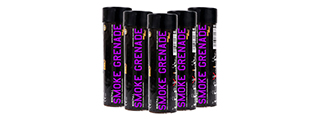 Enola Gaye Airsoft Wire Pull Tactical Purple Smoke Grenade WP40 (Pack of 5)