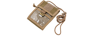 FY-BGA15CB VERSATILE IDENTIFICATION STORAGE WALLET (COYOTE BROWN) FY-BGA15CB VERSATILE IDENTIFICATION STORAGE WALLET (COYOTE BROWN)