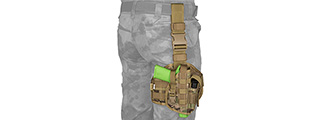 FY-HRB04MC TACTICAL DROP LEG MOLLE PISTOL HOLSTER (MULTICAM) FY-HRB04MC TACTICAL DROP LEG MOLLE PISTOL HOLSTER (MULTICAM)