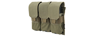 FY-PHM03RG1000D NYLON TRIPLE M4/M16 MAGAZINE POUCH (RANGER GREEN) FY-PHM03RG1000D NYLON TRIPLE M4/M16 MAGAZINE POUCH (RANGER GREEN)
