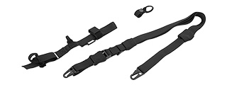 FY-SLS03BK 1000D NYLON TACTICAL THREE POINT SLING (BLACK) FY-SLS03BK 1000D NYLON TACTICAL THREE POINT SLING (BLACK)