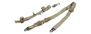 FY-SLS03RG 1000D NYLON TACTICAL THREE POINT SLING (RANGER GREEN) FY-SLS03RG 1000D NYLON TACTICAL THREE POINT SLING (RANGER GREEN)