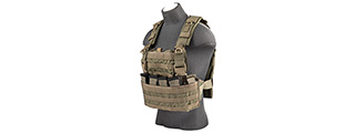 FLYYE INDUSTRIES 1000D CORDURA MOLLE CHEST RIG (RANGER GREEN) FLYYE INDUSTRIES 1000D CORDURA MOLLE CHEST RIG (RANGER GREEN)