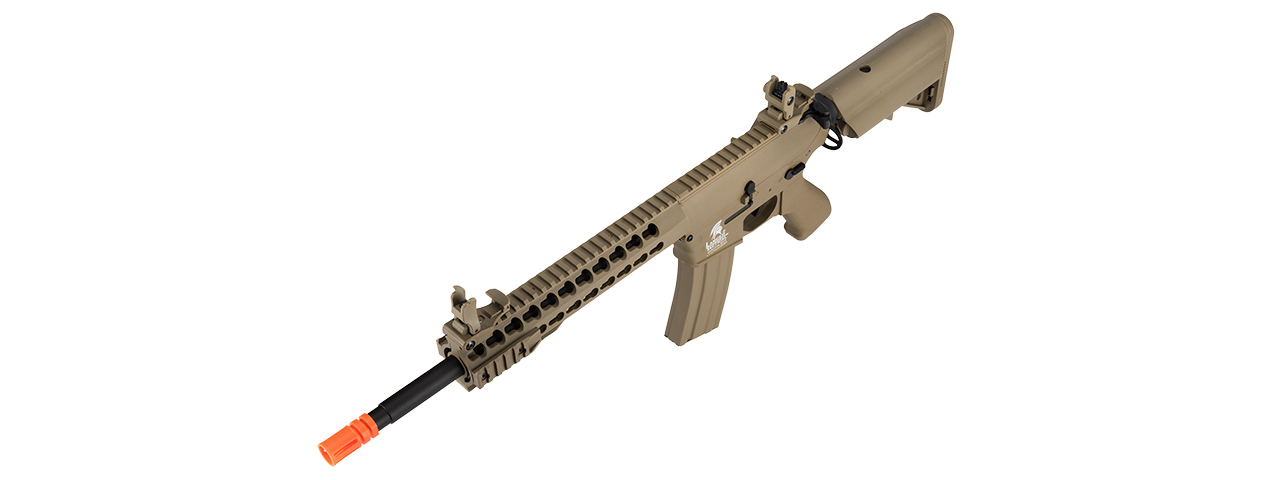 Lancer Tactical Gen 2 10" KeyMod M4 Evo Airsoft AEG Rifle (Color: Tan)