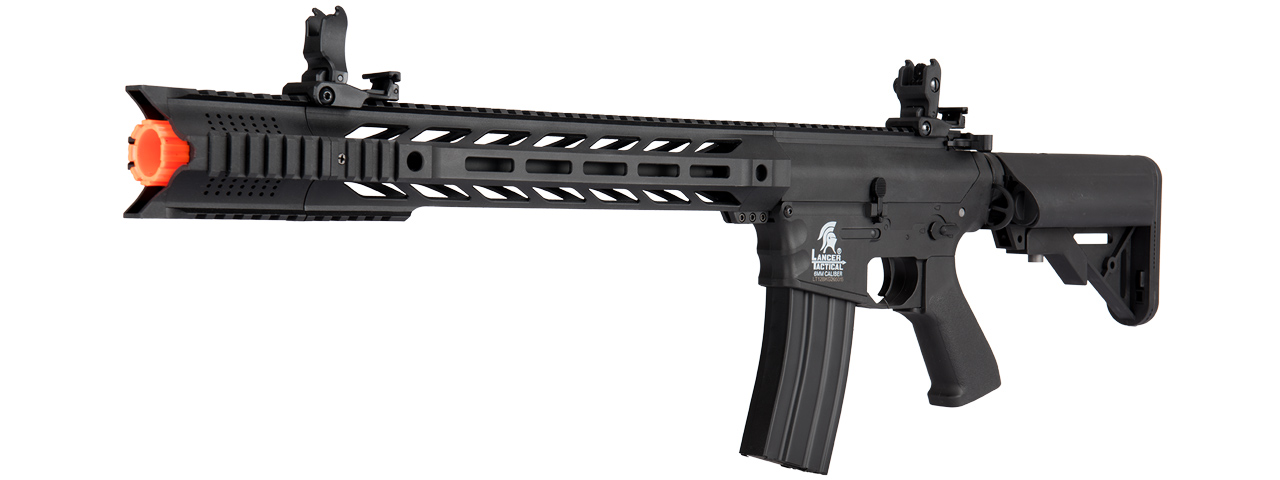 Lancer Tactical Gen 2 M4 SPR Interceptor Airsoft AEG Rifle (Color: Black)