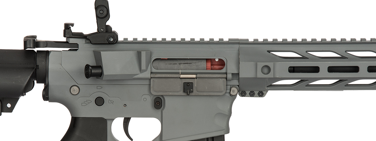 Lancer Tactical Gen 2 SPR Interceptor Airsoft AEG Rifle (Color: Gray)