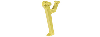 RTA-6786 ANODIZED ALUMINUM TRIGGER FOR AK SERIES (YELLOW) - TYPE B