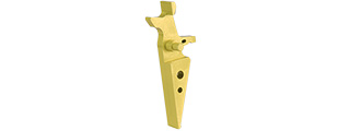 RTA-6803 ANODIZED ALUMINUM TRIGGER FOR AR15 SERIES (YELLOW) - TYPE A RTA-6803 ANODIZED ALUMINUM TRIGGER FOR AR15 SERIES (YELLOW) - TYPE A