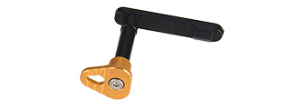 RTA-7034 ANODIZED ALUMINUM MAGAZINE CATCH FOR M4/M16 (GOLD) - TYPE B RTA-7034 ANODIZED ALUMINUM MAGAZINE CATCH FOR M4/M16 (GOLD) - TYPE B