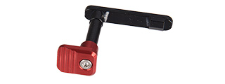 RTA-7040 ANODIZED ALUMINUM MAGAZINE CATCH FOR M4/M16 (RED) - TYPE A RTA-7040 ANODIZED ALUMINUM MAGAZINE CATCH FOR M4/M16 (RED) - TYPE A